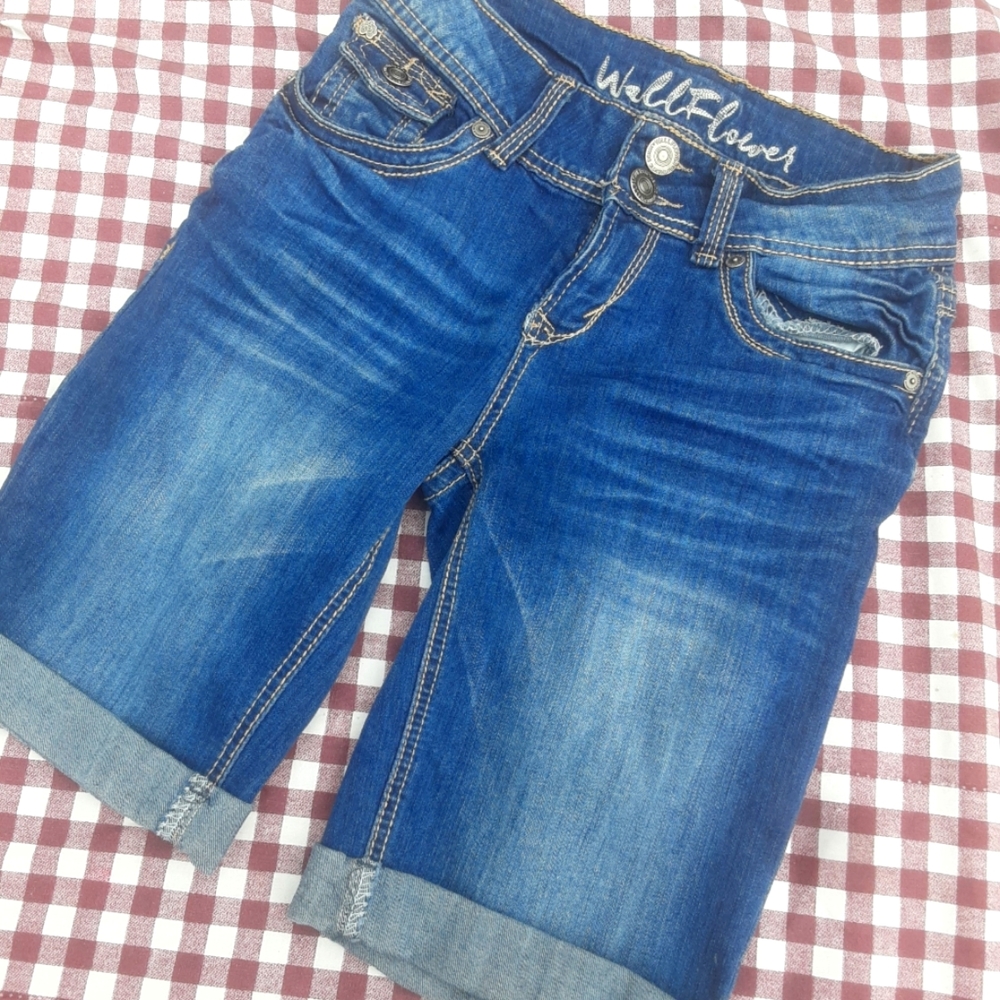 🍀3/15 Wallflower Woman's Jean Shorts